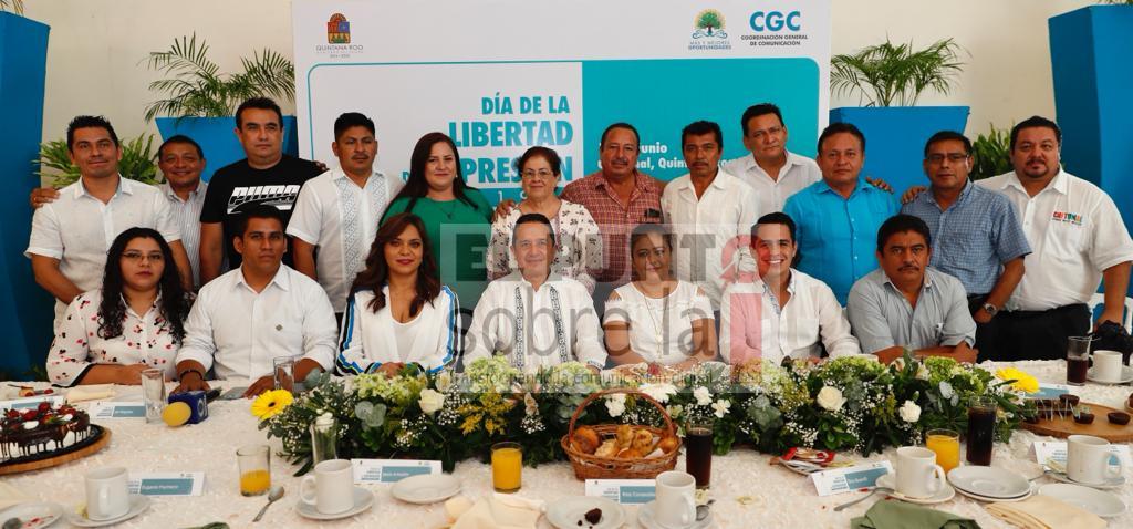 El gobierno de Quintana Roo es promotor de la libertad de expresión: Carlos Joaquín