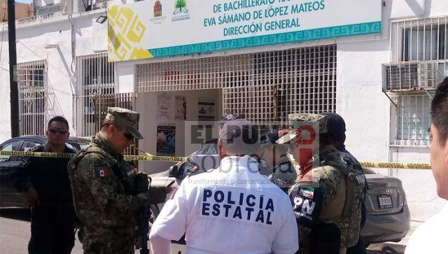 Explosivo tipo paloma es dirigido a un maestro; se presume un conflicto de tipo personal