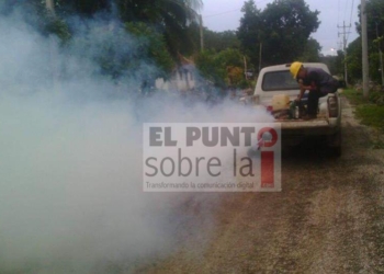 En marcha una campaña de nebulización en la cabecera municipal