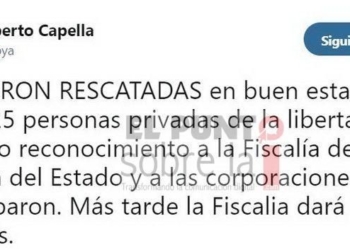 Rápido actuar policial para ubicar y rescatar sanas y salvas a personas que fueron privadas de su libertad
