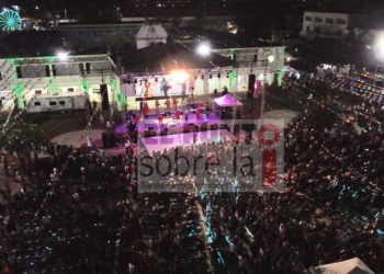 En el segundo día de actividades en el recinto ferial se contó con la presentación estelar de la Sonora Santanera “Nueva Imagen”