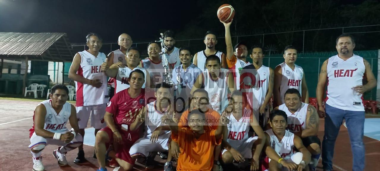 Internos, campeones de la Liga Municipal de Básquetbol