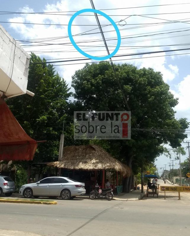 Cables de Telmex y CFE causan cortocircuito
