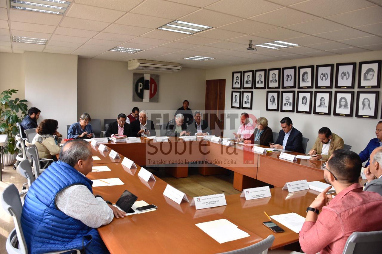 Se Instala En Sesión Permanente La Comisión Nacional De Procesos Internos Del Pri