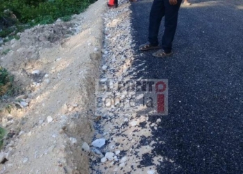Pavimentación de la carretera estatal Othón Pompeyo Blanco- Sabana San Francisco de mala calidad