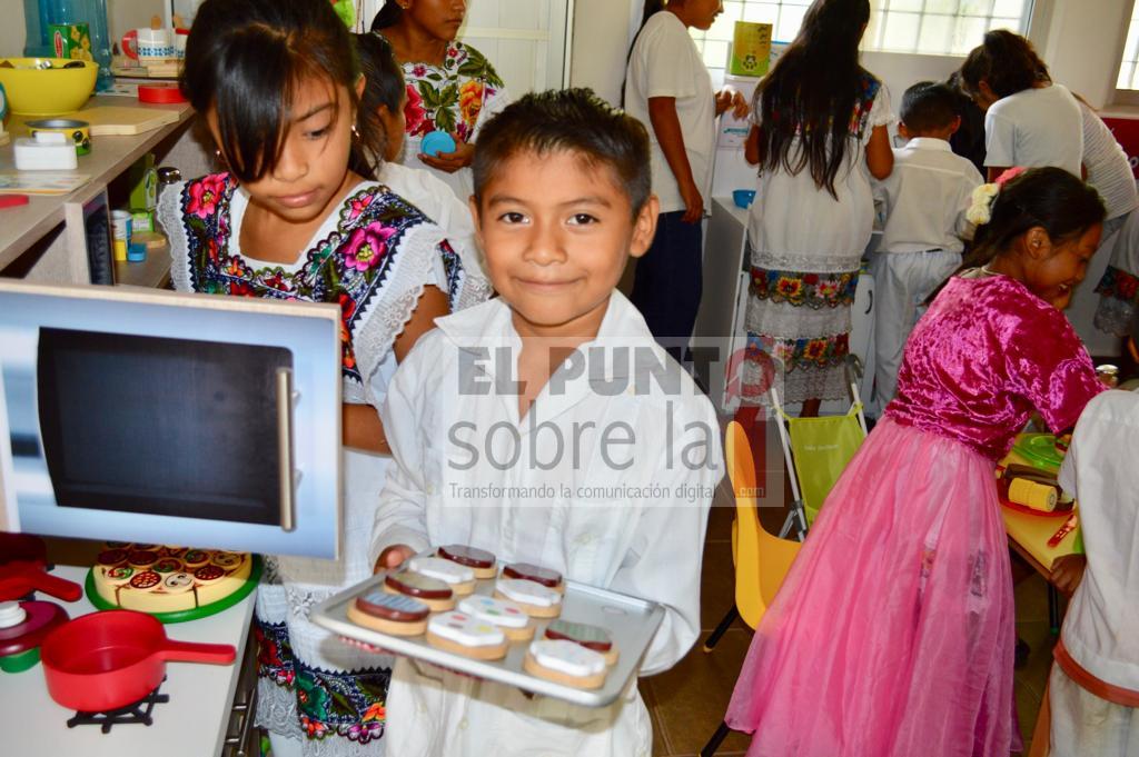 Niñez de Chemax se beneficia con apertura de ludoteca