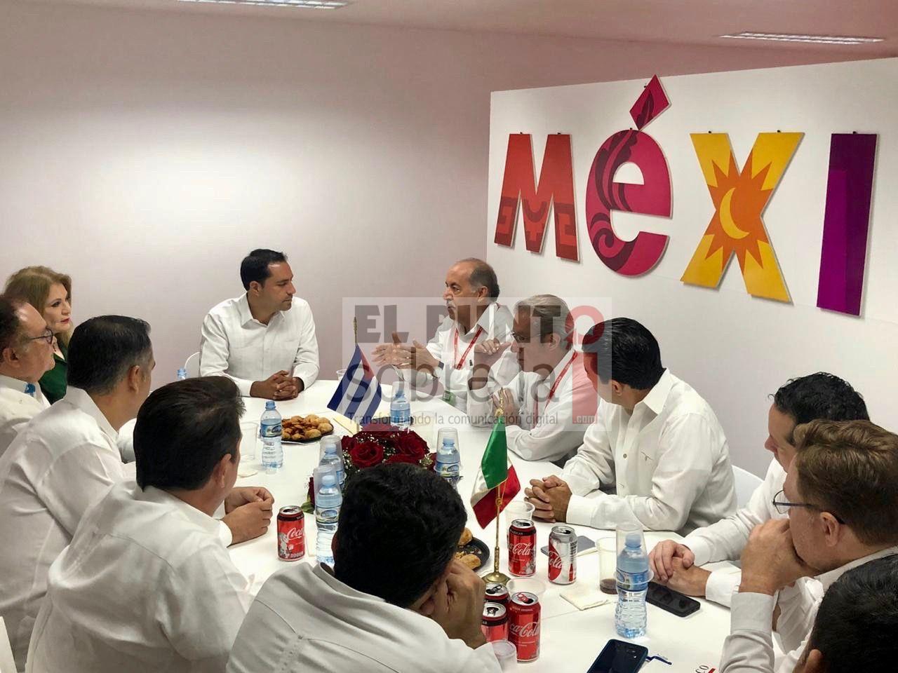 Yucatán fortalece lazos comerciales y de negocios con Cuba