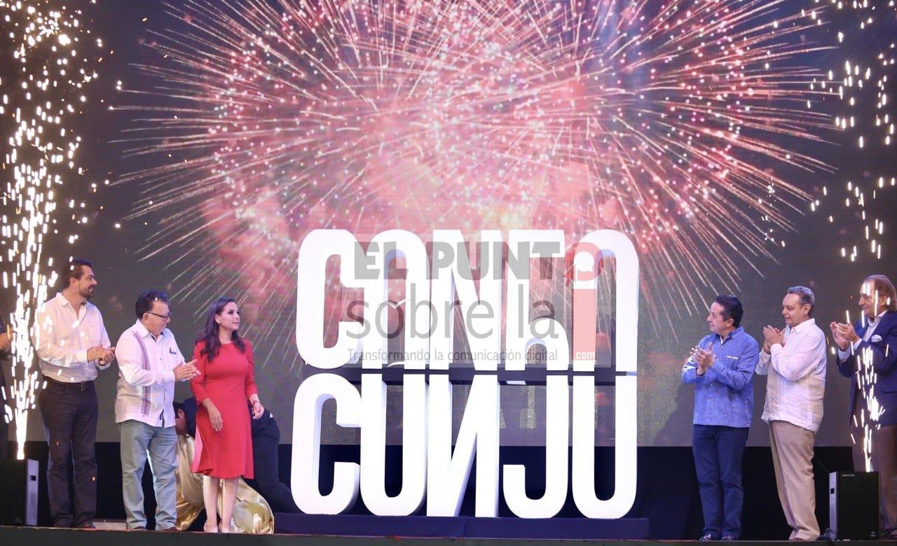 Presentan logotipo del 50 aniversario de Cancún
