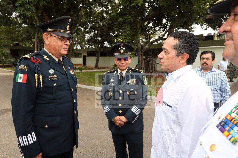 Toma de Posesión y Protesta de Bandera del nuevo comandante de la 34ª Zona Militar en Quintana Roo