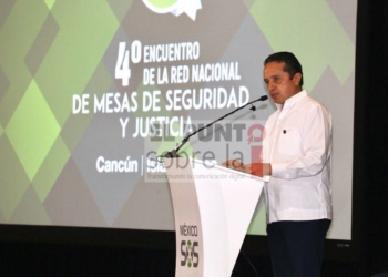 A nivel nacional Carlos Joaquín ha asistido a la totalidad de las reuniones de seguridad