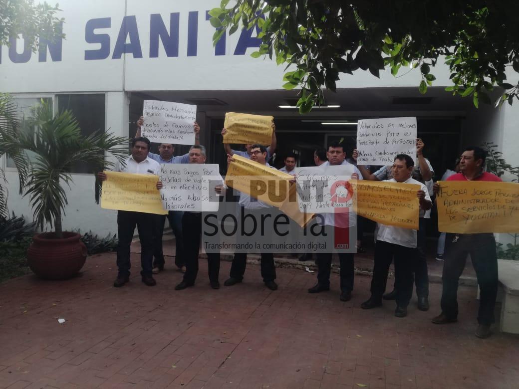 Piden que les cumplan sus condiciones generales de trabajo
