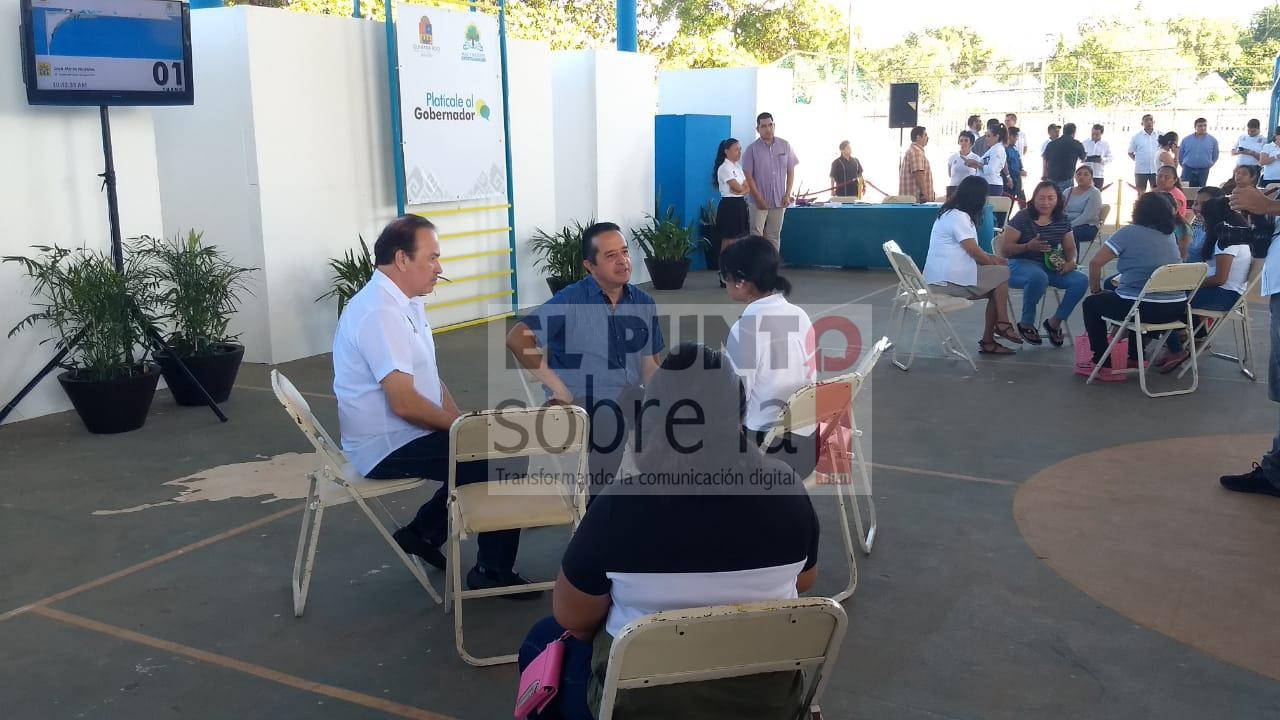 Tercera audiencia pública “Platícale al Gobernador” en Jose Maria Morelos