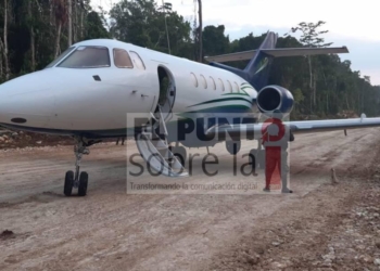 Localizan jet con posible cocaína en Petén Guatemala