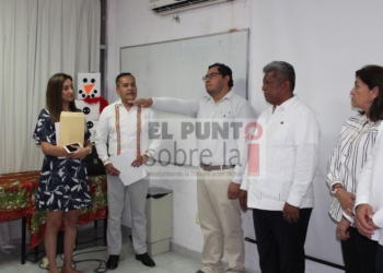 Habemus nuevo director de la clínica Hospital del issste en chetumal