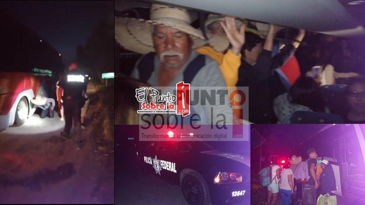 Chofer de autobús “sardina” pone en riesgo la vida de los pasajeros
