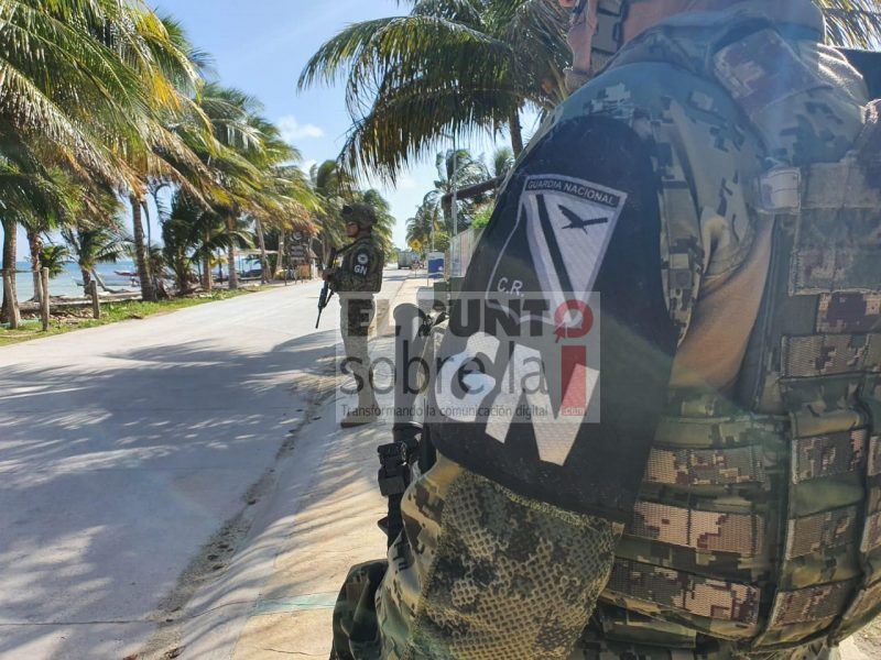 Arriba Guardia Nacional A Mahahual