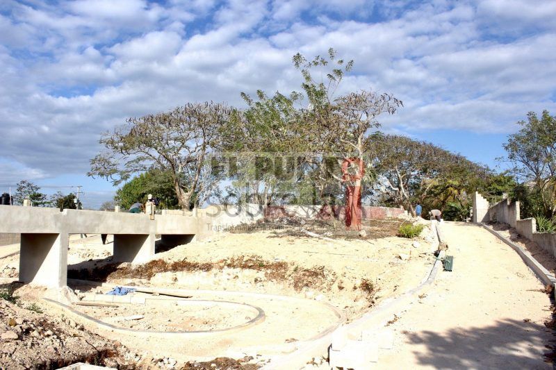 Supervisan construcción de obras de impacto social en el poniente de la ciudad