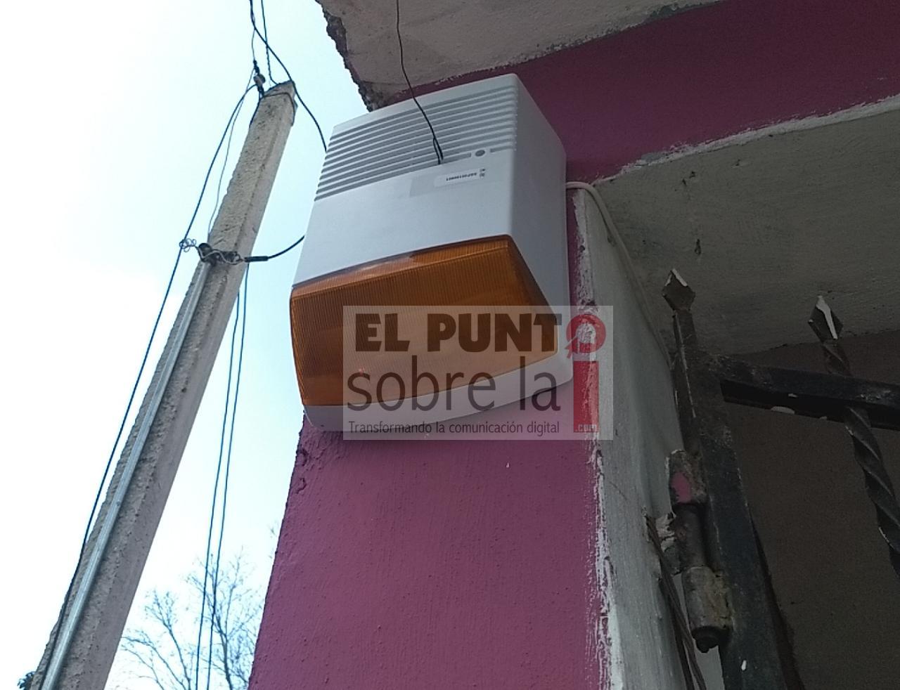 Instalan alarmas vecinales en colonias de Jose Maria Morelos
