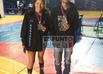 Atletas morelenses obtienen medalla de plata en la etapa final de Luchas Asociadas