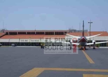 Aeropuerto de Ciudad del Carmen incrementó durante enero de 2020 la atención de pasajeros en 14.2%