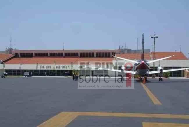 Aeropuerto de Ciudad del Carmen incrementó durante enero de 2020 la atención de pasajeros en 14.2%