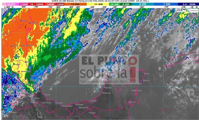 Frente frío número 38 influenciará a Quintana Roo