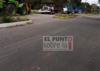 Ejido Sac-Xan Concentra Sus Maquinarias Para Mega Bloqueo