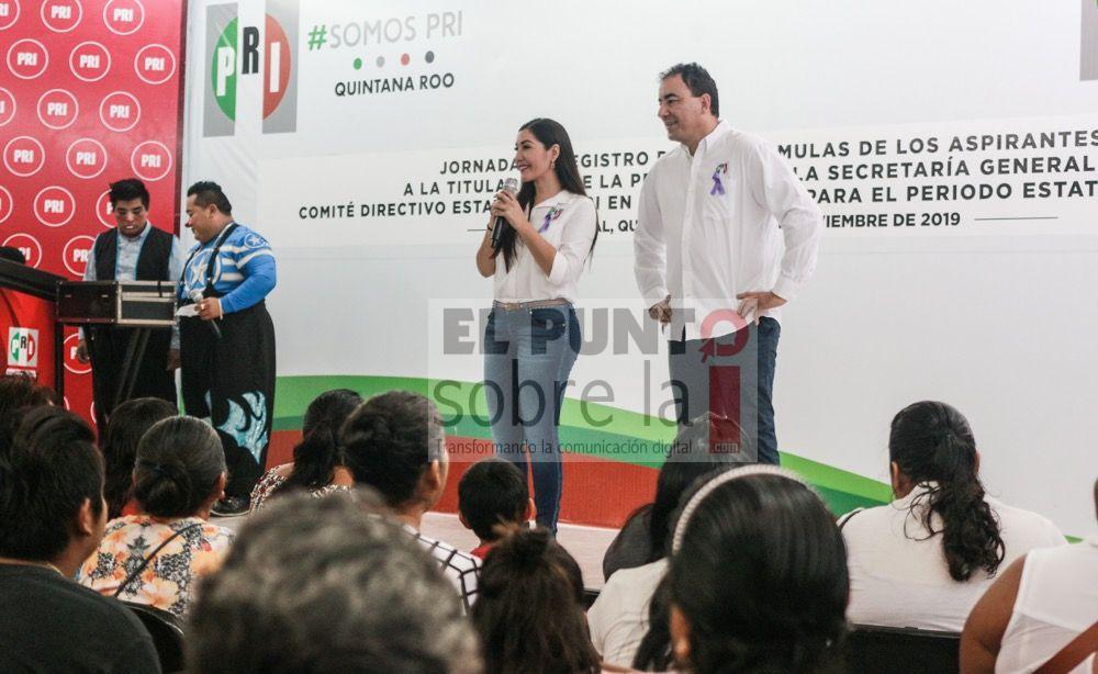 Las puertas del Partido están abiertas para todos en el proyecto del PRI y trabajar unidos: Candy Ayuso.