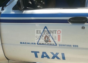 Sitio de Taxis  «Roberto Borge Angulo» en Bacalar: inoperante