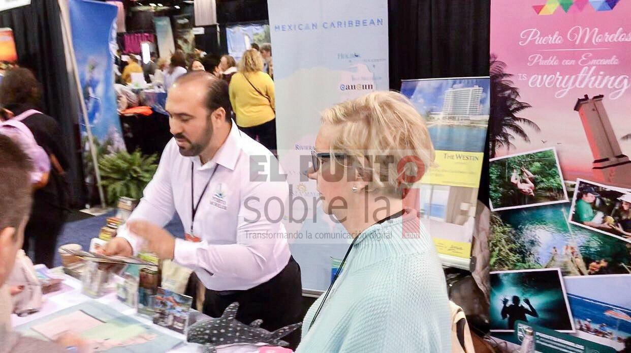 Destacada Participación De Puerto Morelos En El Travel And Adventure Show