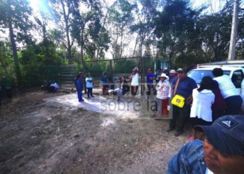 Ejidatarios de la Presumida bloquean pozo de agua que surte a la cabecera municipal