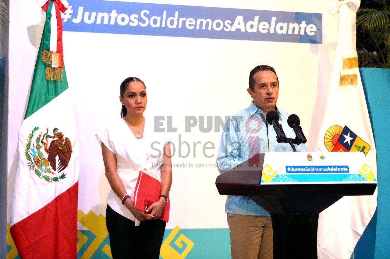 Juntos podemos lograr que Quintana Roo entre en una fase derivada del problema de salud y economía: Carlos Joaquín