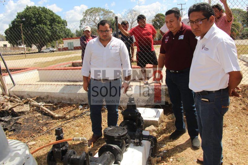 En Xuilub, habitantes están contentos porque el servicio de agua potable ha mejorado