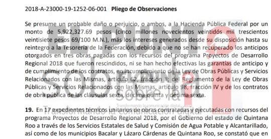 Regala SESA 5.9 millones a empresas