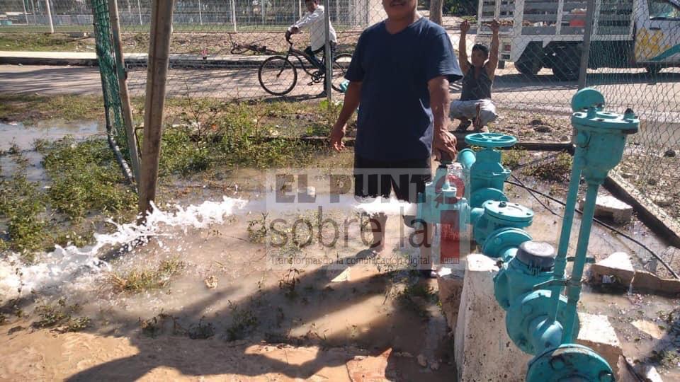 CAPA reactiva bombeo del vital líquido en la cabecera municipal