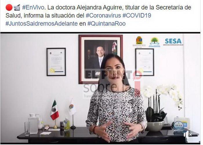 Confirma Salud que tiene 6 casos de coronavirus en Quintana Roo