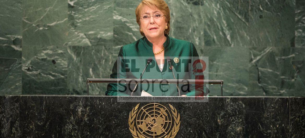 Bachelet pide que se alivien las sanciones para facilitar a los sistemas sanitarios la lucha contra el COVID-19 y limitar el contagio a escala mundial
