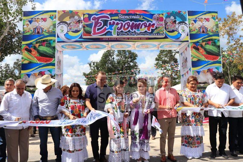 Carlos Joaquín Y Sofía Alcocer Inauguran EXPOMOR 2020 En Su Edición XLII