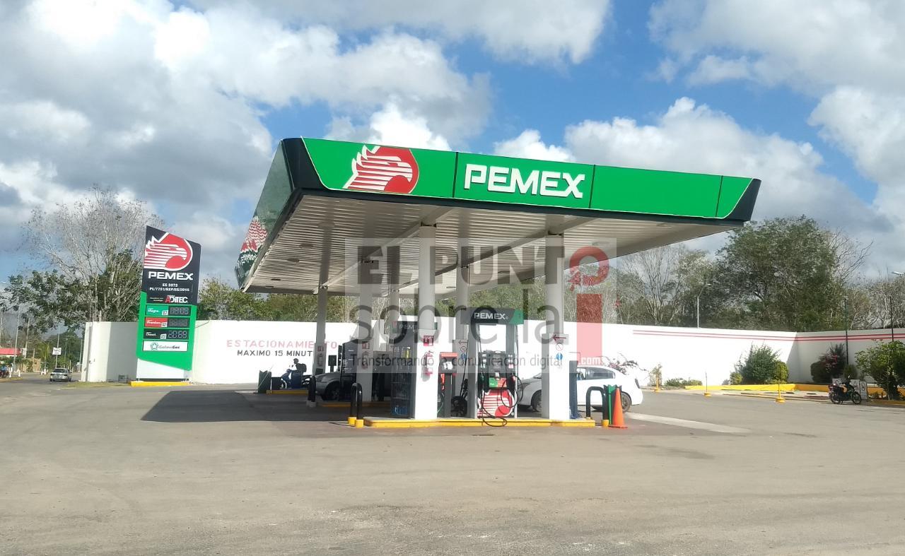 En Jose Maria Morelos la gasolina apenas se redujo unos centavos