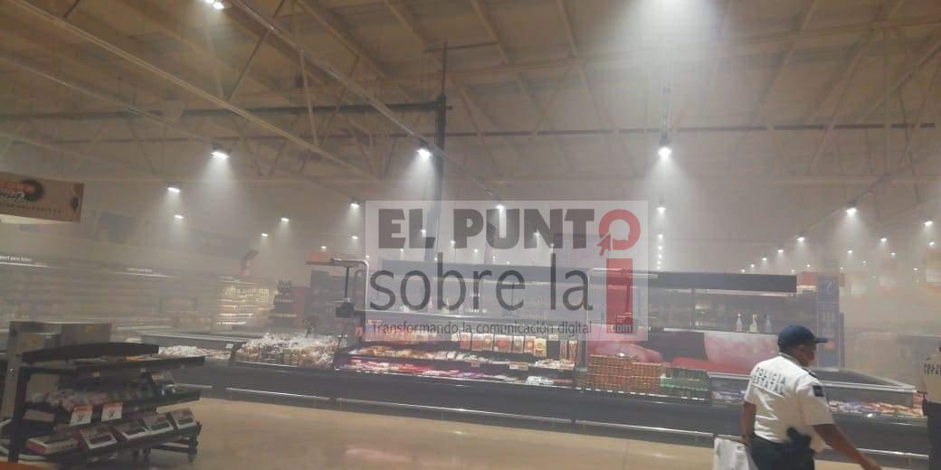 Incendio en área de Cocina en la Multiplaza Chetumal