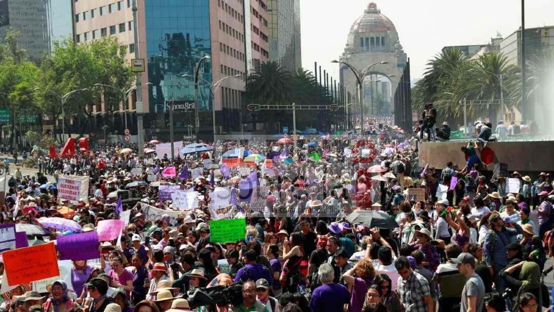 EN VIVO: Minuto a minuto marchas por el Día Internacional de la Mujer en México