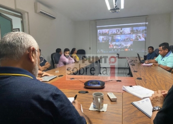 #SomosCECyTE : Juan José Ortiz se reunió con su equipo, para las acciones de distanciamiento social que se aplicaran