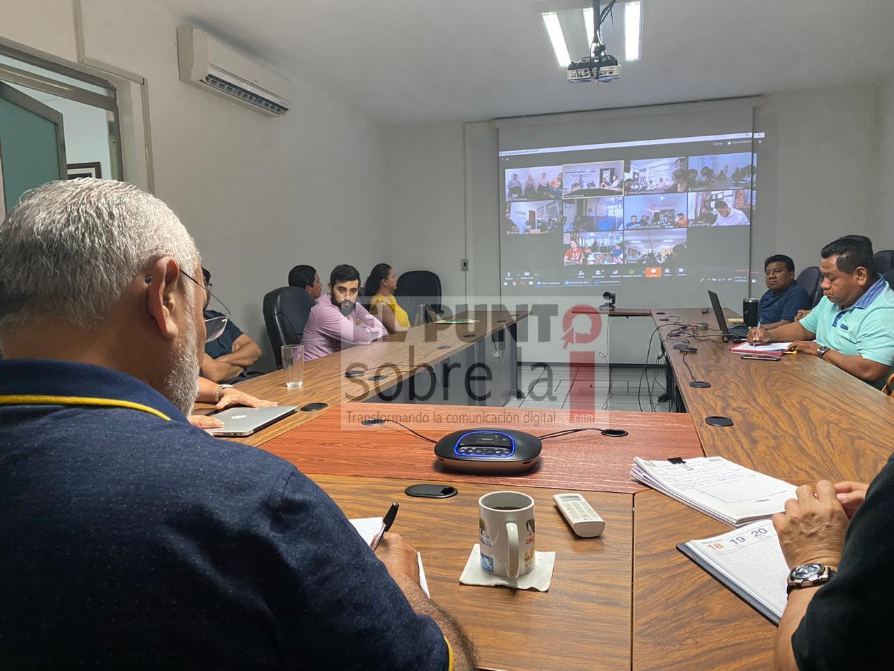 #SomosCECyTE : Juan José Ortiz se reunió con su equipo, para las acciones de distanciamiento social que se aplicaran