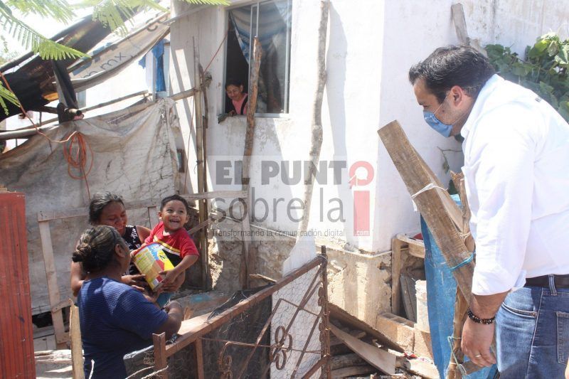 En Valladolid, Gobierno Municipal ya está llevando la ayuda para las familias más necesitadas y afectadas por la contingencia