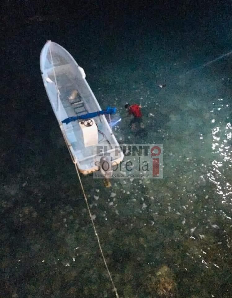 Ladrones anfibios en Bacalar