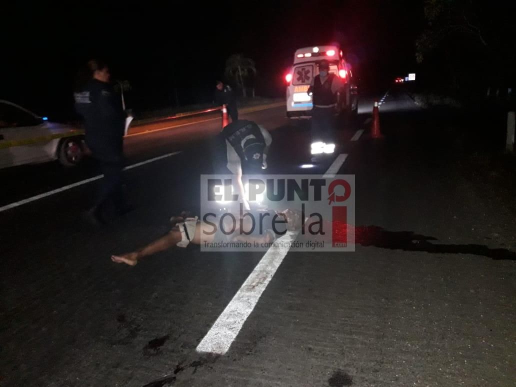 Murió atropellado por un vehículo Fantasma