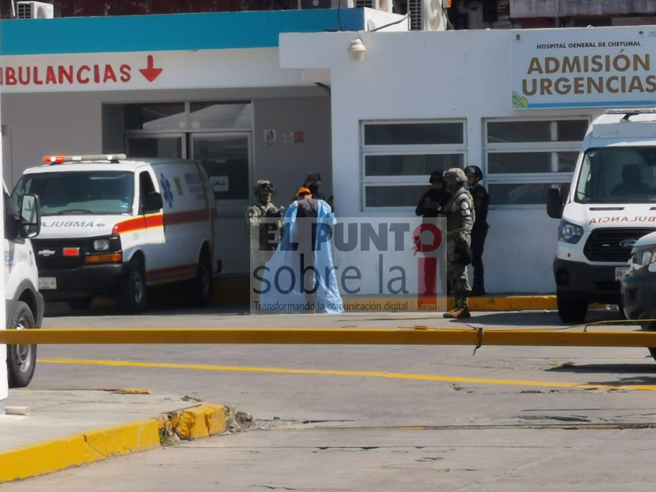 Un hombre fue baleado sobre la avenida Constituyentes del 74 con calle Raudales en Chetumal
