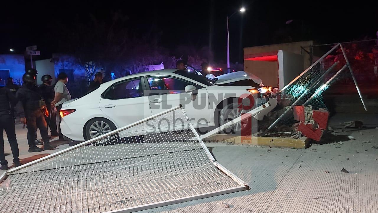 Cuantiosos daños dejó un borrachazo