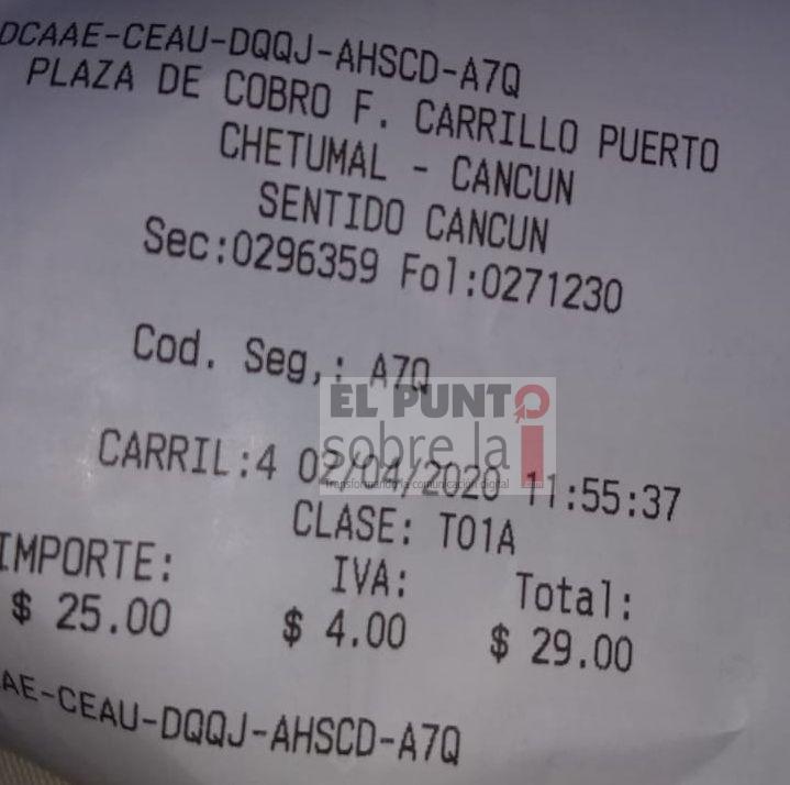 Prohiben cruce por Felipe Carrillo Puerto, tránsito sólo por carretera de cuota