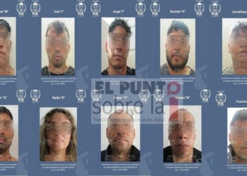 Obtiene FGE vinculación a proceso de 10 personas detenidas por secuestro